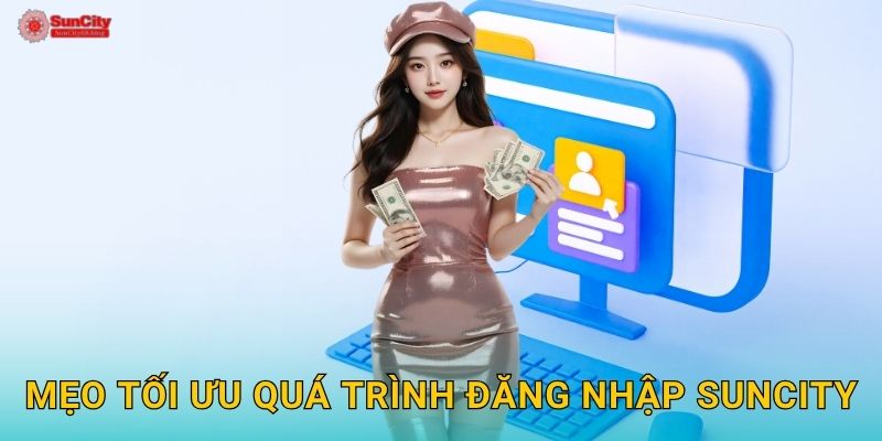 Mẹo tối ưu quá trình Đăng nhập suncity